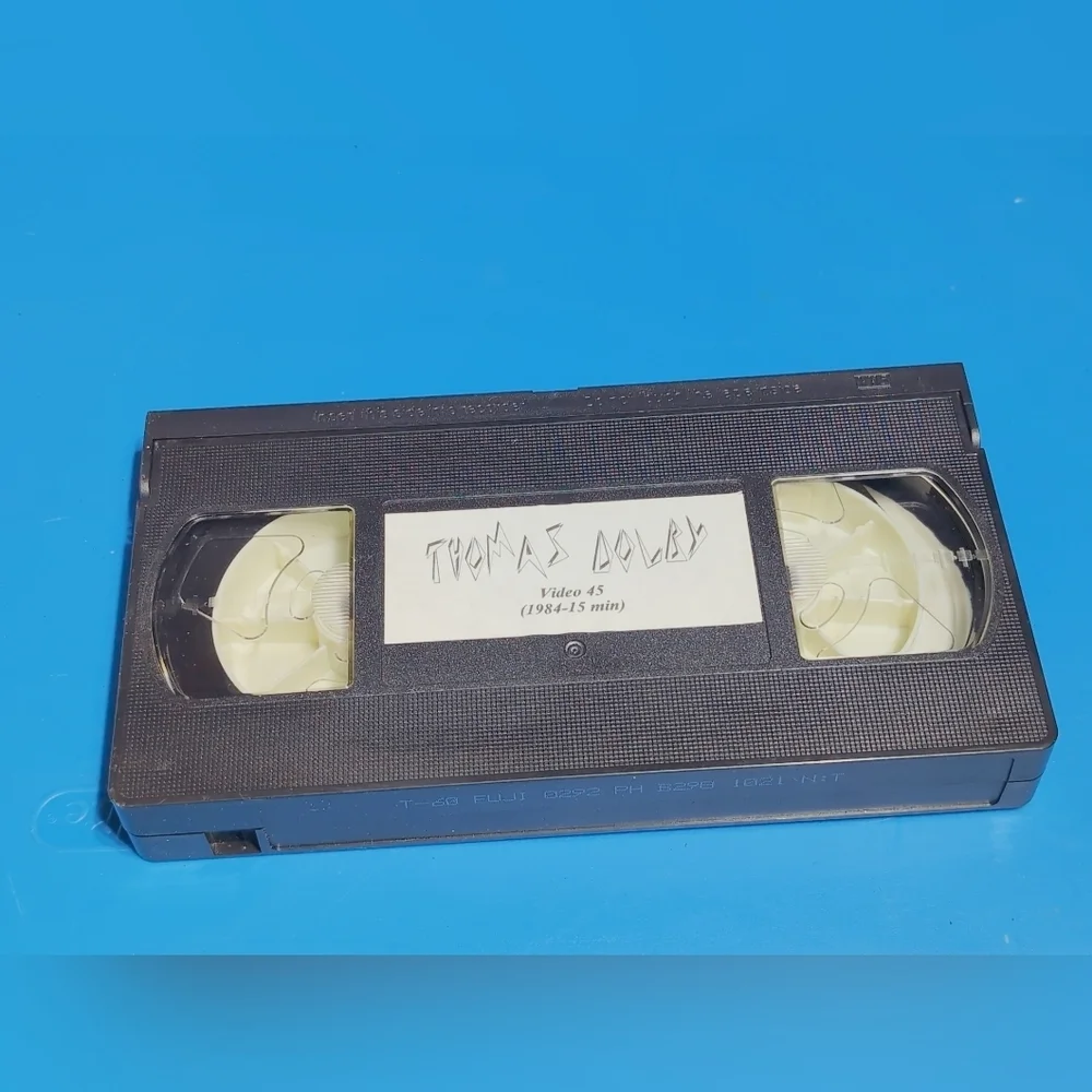 1984 VHS Video45 Thomas Dolby Europa Blinded Me With Science Hyperactive Radio